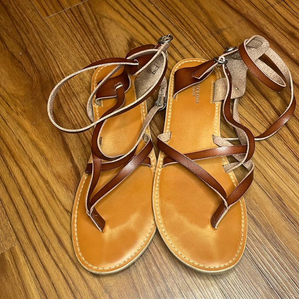 Leather American Eagle Sandals
